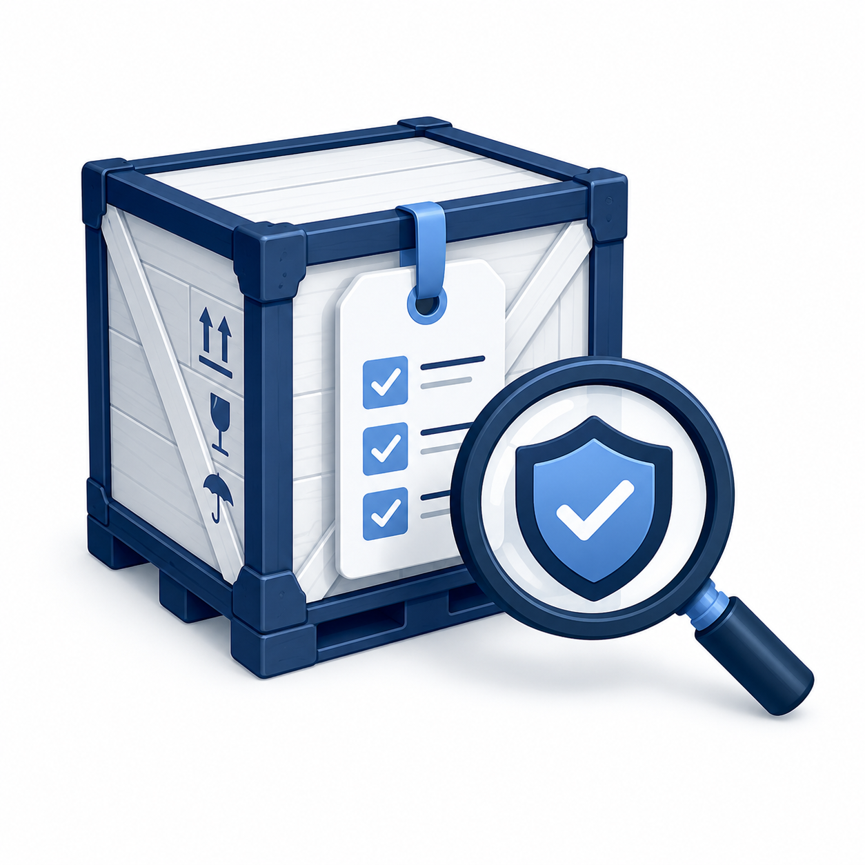 Pre-shipment inspection icon